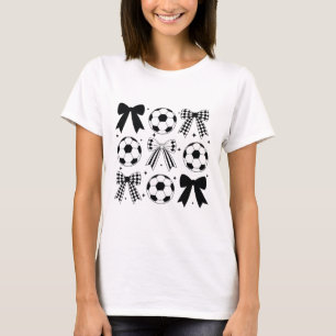 Voetbal Flirt Boog Grappige Flirt Boog Voetbal Gra T-shirt