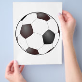 Voetbal Flyer (Hand)