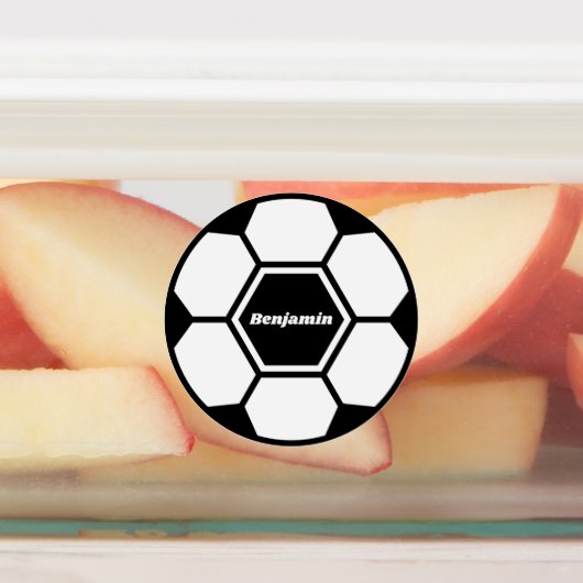 Voetbal football aangepaste naam Classic Labels (Aangebracht)