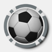Voetbal / Football aanpasbare pokerchips (Achterkant)