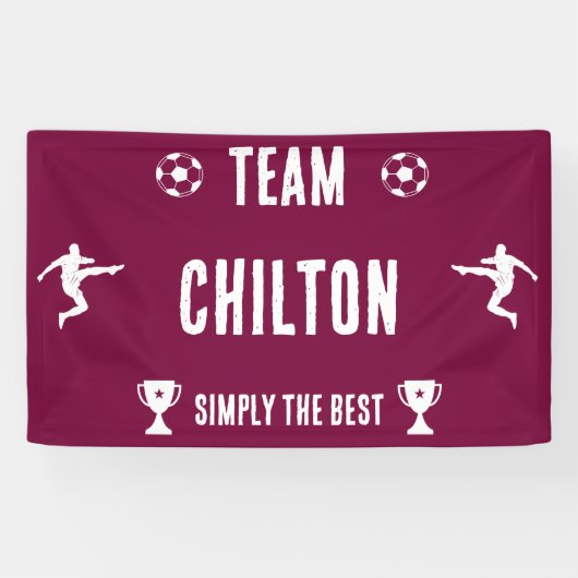 Voetbal Football Accessoires Spandoek (Horizontaal)
