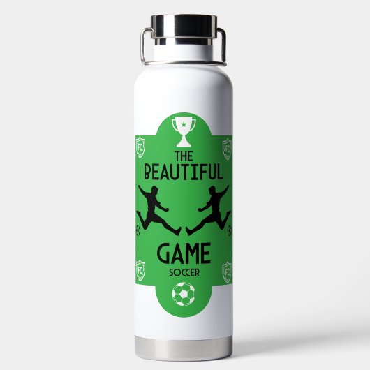 Voetbal Football Accessoires Waterfles (Achterkant)