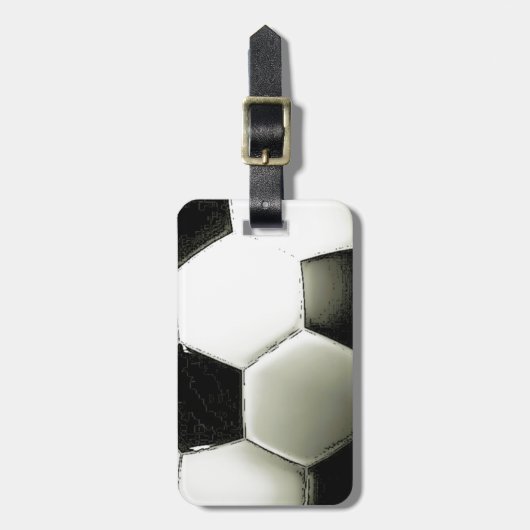 Voetbal - Football Bagagelabel (Voorkant verticaal)
