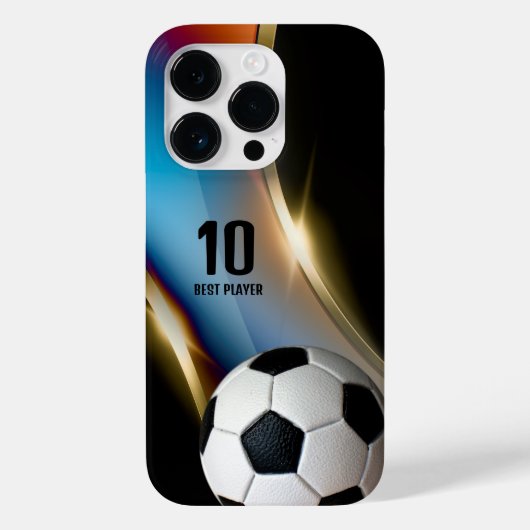 Voetbal | Football Beste speler nr. Case-Mate iPhone Case (Achterkant)