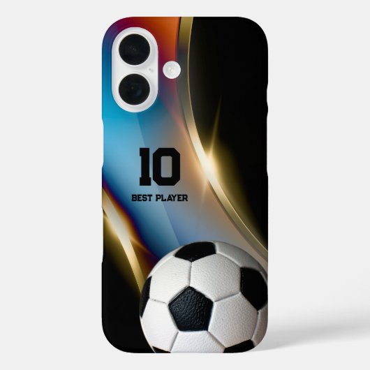 Voetbal | Football Beste speler nr. Case-Mate iPhone Case (Achterkant)