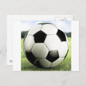 Voetbal - Football Briefkaart (Voorkant / Achterkant)