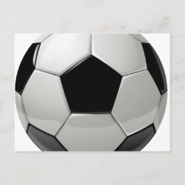 Voetbal football briefkaart