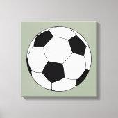 Voetbal (Football) Canvas Afdruk (Voorkant)