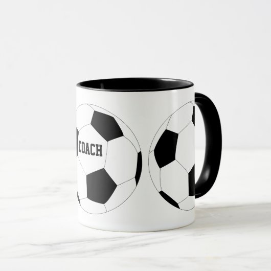 Voetbal Football Coach Mok (Voorkant rechts)