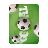 Voetbal Football Doel - Flexible Magnet Magneet (Verticaal)