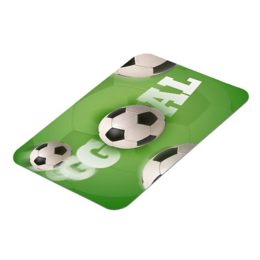 Voetbal Football Doel - Flexible Magnet Magneet (Linkerzijde)