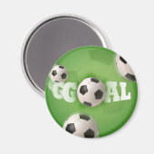 Voetbal Football Doel - Magneet (Voorkant / Achterkant)