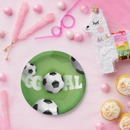 Voetbal Football Doel - Papier Bord (Feest)