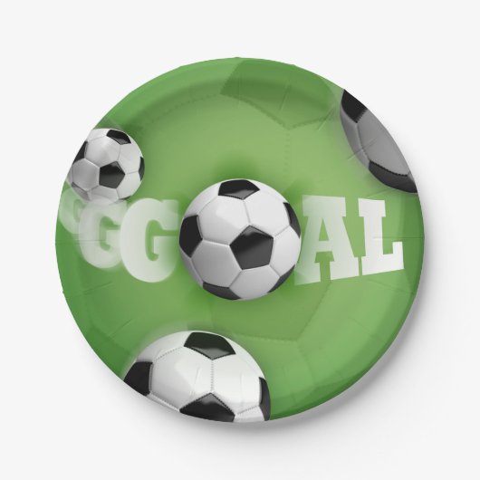 Voetbal Football Doel - Papier Bord (Voorkant)