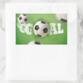 Voetbal Football Doel - Sticker (Tas)