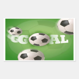 Voetbal Football Doel - Sticker