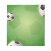 Voetbal Football Doelstelling - Notitieblok (Voorkant)