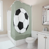 Voetbal (Football) Douchegordijn (In situ)