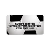 Voetbal  Football Etiket (Voorkant)