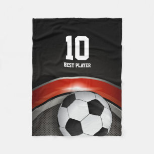 Voetbal Football Fleece Deken