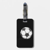 Voetbal, Football, Fussball, Team Sport Bagagelabel (Achterkant verticaal)