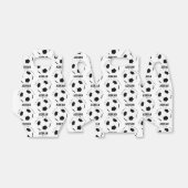 Voetbal Football Gepersonaliseerde naam Birthday Bedankdoosjes (Uitgevouwen)