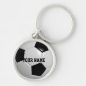 Voetbal Football Gepersonaliseerde Sleutelhanger (Voorkant)