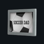 Voetbal Football Gesp<br><div class="desc">Voetbal sportontwerp met een dicht afbeelding van een voetbal, volledig aanpasbaar met uw eigen naam of tekst. Ideaal voor de voetbalspeler, de football of de voetbal coach. Andere kleurencombinaties zijn beschikbaar in onze winkel en wij verwelkomen douaneverzoeken, wij contacteren ons enkel door onze opslag GiftsBonanza voorafgaand aan aankoop en wij...</div>
