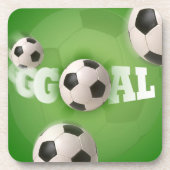 Voetbal Football Goal Bier Onderzetter (Voorkant)