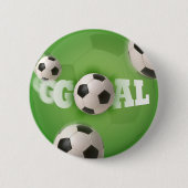 Voetbal Football Goal - Button (Voorkant)