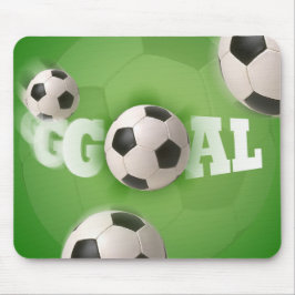voetbal Football Goal - Mousepad Muismat