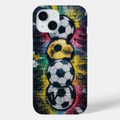 Voetbal Football iPhone Case Telefoon Beschermend  (Achterkant)