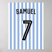 Voetbal Football Jongen kamer Decor Poster (Voorkant)