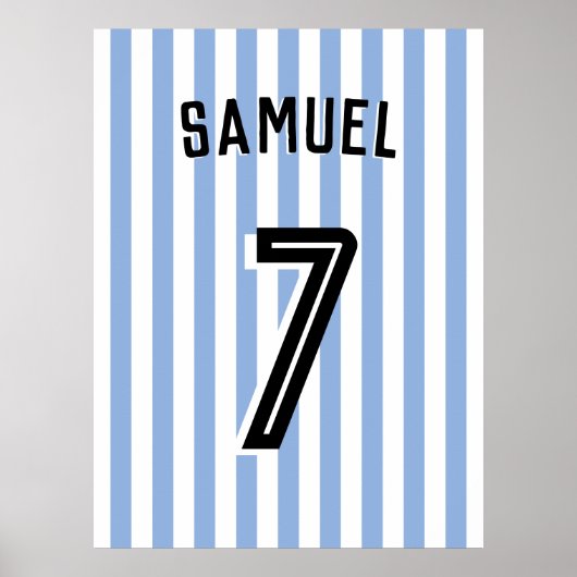 Voetbal Football Jongen kamer Decor Poster (Voorkant)