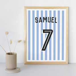 Voetbal Football Jongen kamer Decor Poster