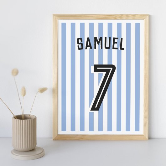 Voetbal Football Jongen kamer Decor Poster