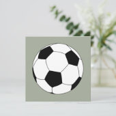 Voetbal (Football) Kaart (Staand voorkant)