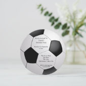 Voetbal/Football Kaart (Staand voorkant)