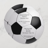 Voetbal/Football Kaart (Voorkant / Achterkant)