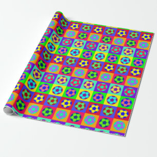 Voetbal/Football kunst Cadeaupapier