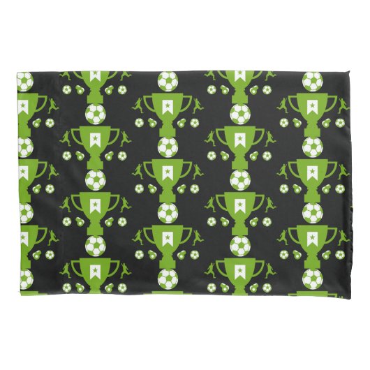 Voetbal Football Kussensloop (Voorkant-Links)