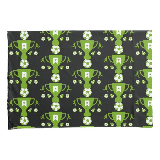 Voetbal Football Kussensloop (Voorkant-Rechts)