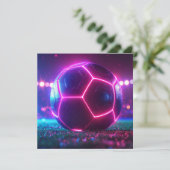 Voetbal Football Mega Kaart (Staand voorkant)