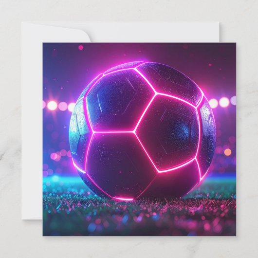 Voetbal Football Mega Kaart (Voorkant)