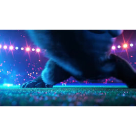 Voetbal Football Megastadion Perfect Poster