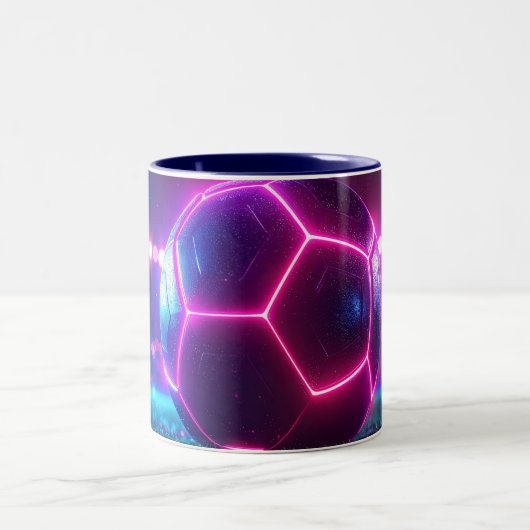 Voetbal Football Megastadion Tweekleurige Koffiemok (Center)