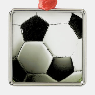 Voetbal - Football Metalen Ornament