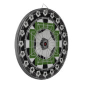 Voetbal (Football) Multi-Target 20 Count Dartboard Dartbord (Voorkant Links)