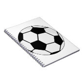 Voetbal Football Notitieboek (Rechterzijde)