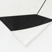 Voetbal Football op maat Fleece Deken (Hoek)